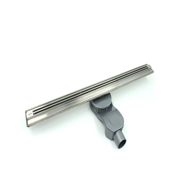 Дренажный канал Timo Slim Premium SLM-80-S50R 80 см, цвет сталь