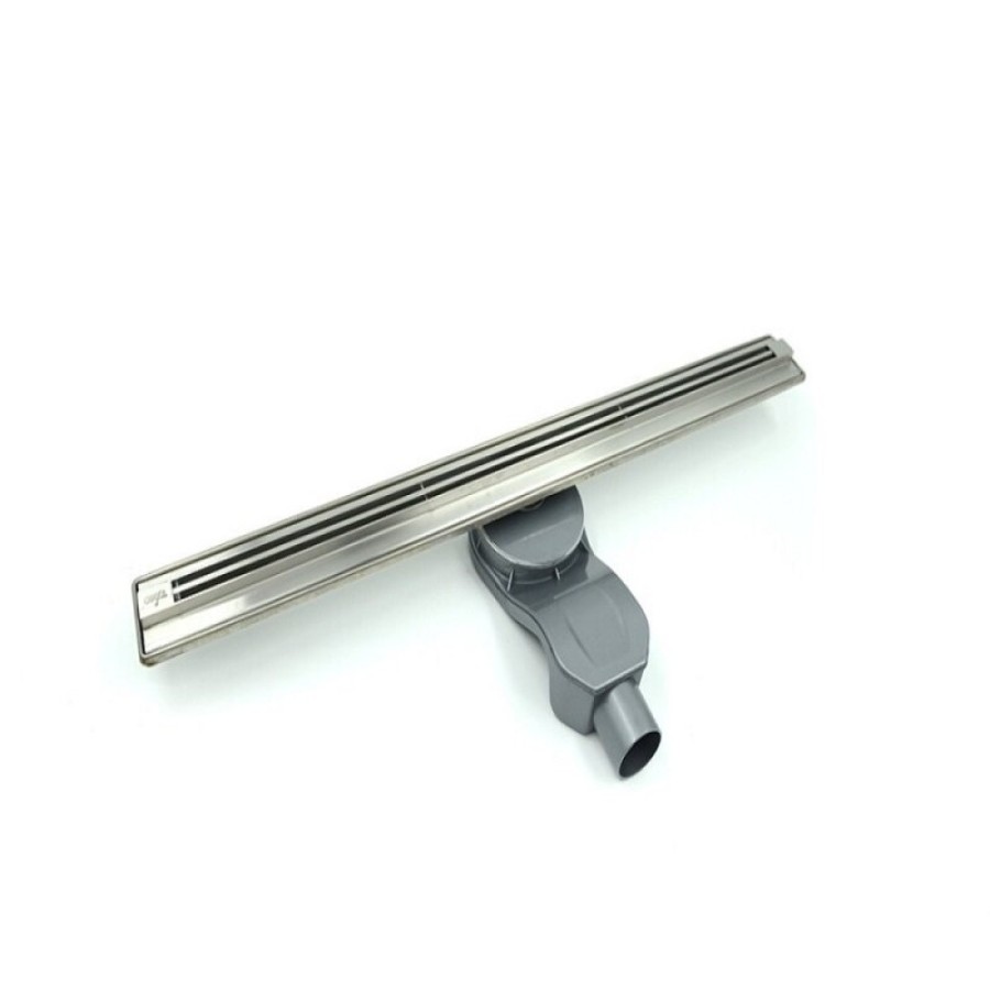 Дренажный канал Timo Slim Premium SLM-80-S50R 80 см, цвет сталь