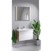 Зеркало Aqwella SM, 80 см, с подсветкой, SM0208