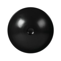 Раковина Aquanet Smart 273686 -1-MB 42 x 42 x 12.5 см, накладная, черный матовый