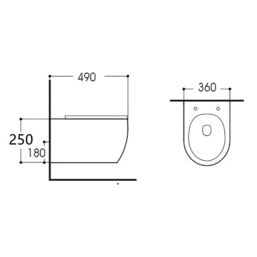 Подвесной безободковый унитаз Aquanet Smart 276395 W, крышка микролифт, Slimseat, цвет белый