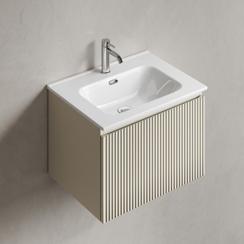 Тумба под раковину Sancos SNOB R 1.0, SNR1.060CE, 60 см, подвесная, Beige Soft