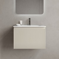 Тумба под раковину Sancos SNOB R 1.0, SNR1.060CE, 60 см, подвесная, Beige Soft
