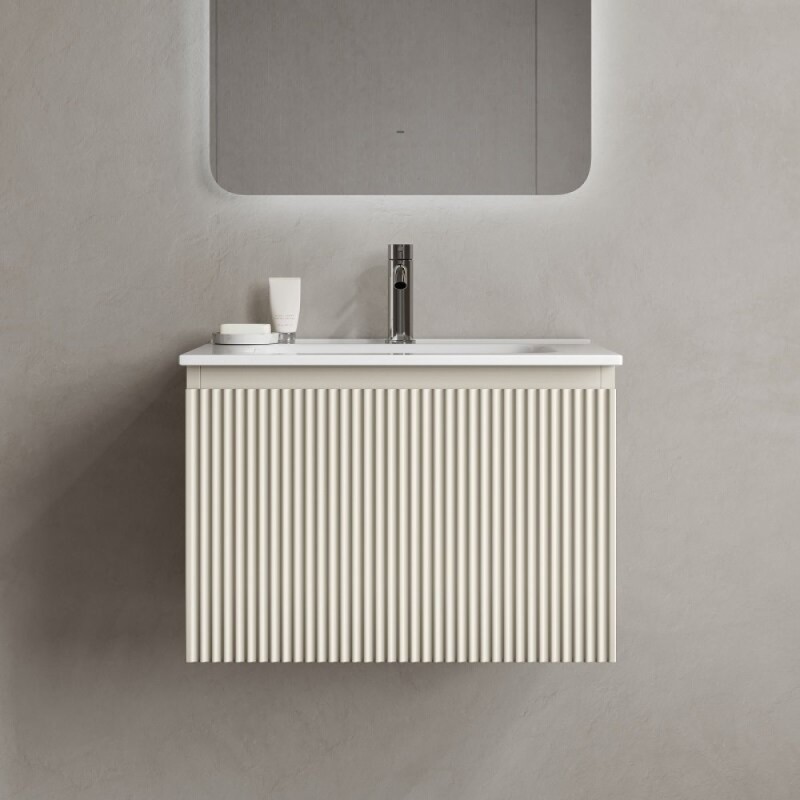 Тумба под раковину Sancos SNOB R 1.0, SNR1.060CE, 60 см, подвесная, Beige Soft