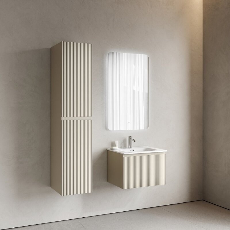 Тумба под раковину Sancos SNOB R 1.0, SNR1.060CE, 60 см, подвесная, Beige Soft