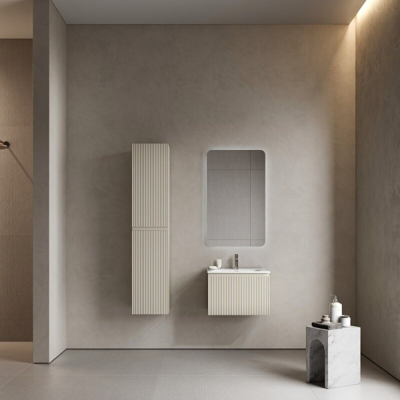 Тумба под раковину Sancos SNOB R 1.0, SNR1.060CE, 60 см, подвесная, Beige Soft
