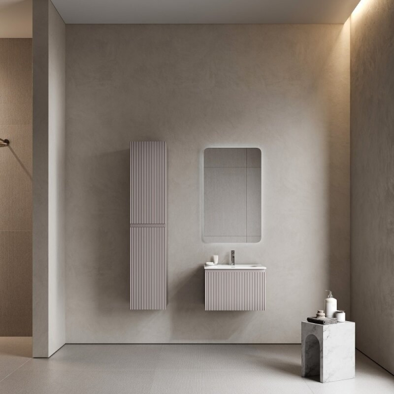 Тумба под раковину Sancos SNOB R 1.0, SNR1.060SM, 60 см, подвесная, Doha Soft