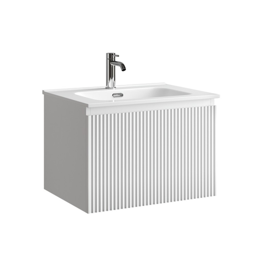 Тумба под раковину Sancos SNOB R 1.0, SNR1.060W, 60 см, подвесная, Bianco