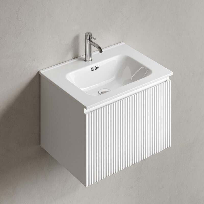 Тумба под раковину Sancos SNOB R 1.0, SNR1.060W, 60 см, подвесная, Bianco