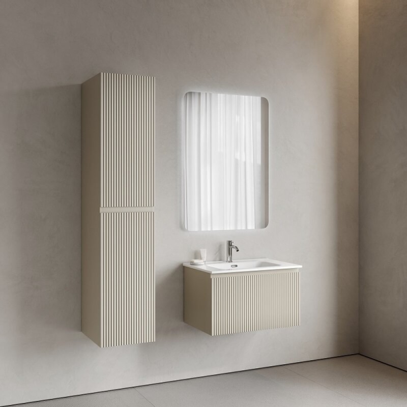Тумба под раковину Sancos SNOB R 1.0, SNR1.070CE, 70 см, подвесная, Beige Soft