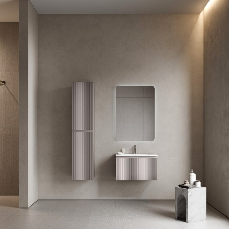 Тумба под раковину Sancos SNOB R 1.0, SNR1.070SM, 70 см, подвесная, Doha Soft