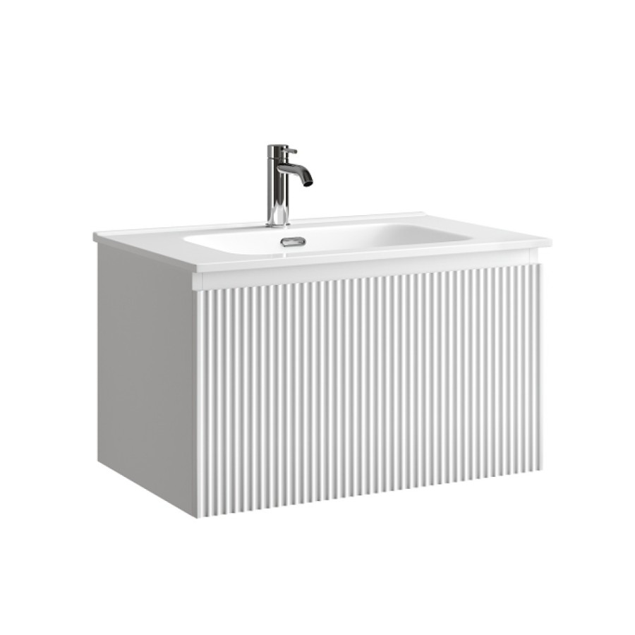 Тумба под раковину Sancos SNOB R 1.0, SNR1.070W, 70 см, подвесная, Bianco