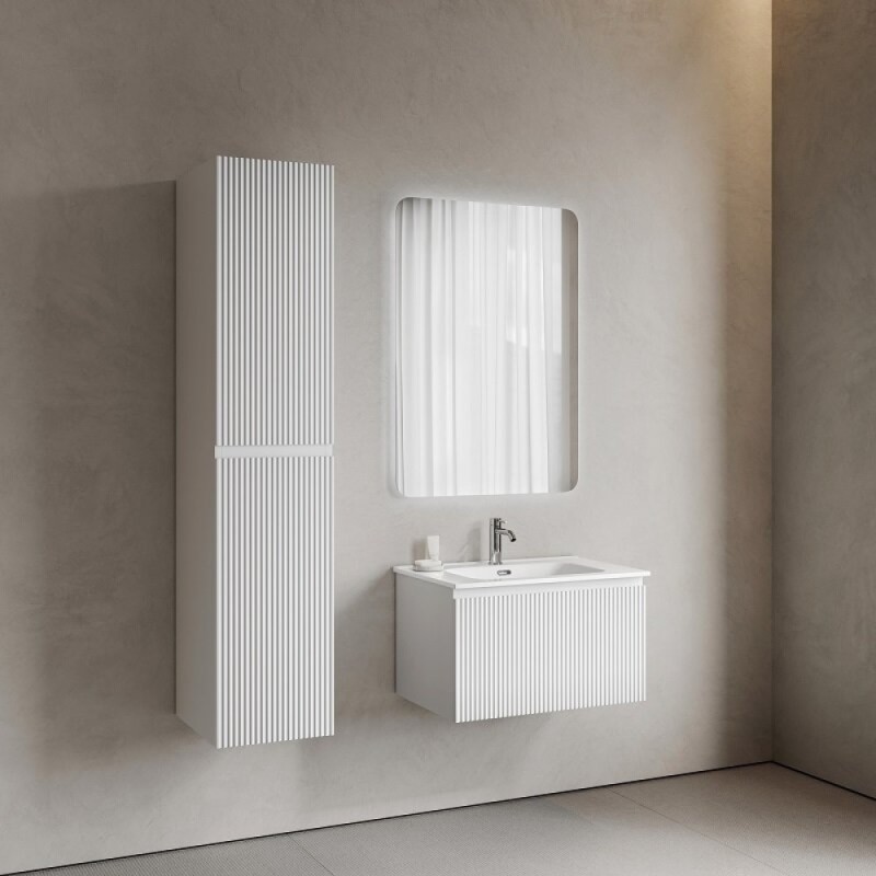 Тумба под раковину Sancos SNOB R 1.0, SNR1.070W, 70 см, подвесная, Bianco