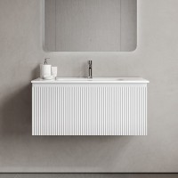 Тумба под раковину Sancos SNOB R 1.0, SNR1.090W, 90 см, подвесная, Bianco
