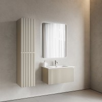 Тумба под раковину Sancos SNOB R 1.0, SNR1.080CE, 80 см, подвесная, Beige Soft