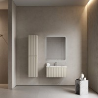 Тумба под раковину Sancos SNOB R 1.0, SNR1.080CE, 80 см, подвесная, Beige Soft