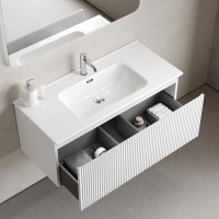 Тумба под раковину Sancos SNOB R 1.0, SNR1.0100W, 100 см, подвесная, Bianco