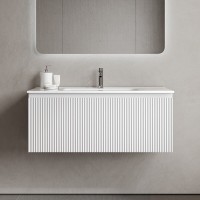 Тумба под раковину Sancos SNOB R 1.0, SNR1.0100W, 100 см, подвесная, Bianco