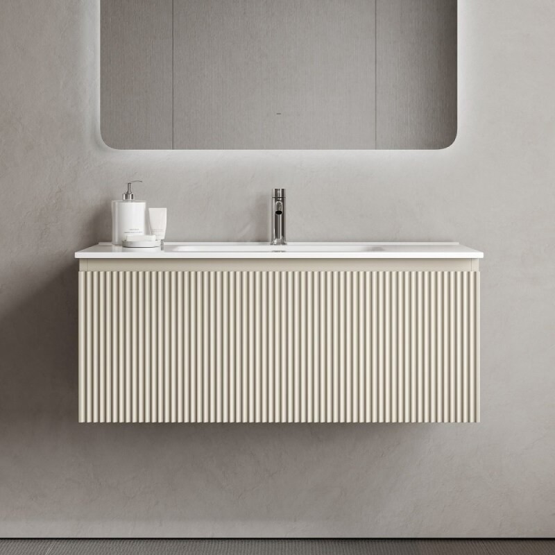 Тумба под раковину Sancos SNOB R 1.0, SNR1.0100CE, 100 см, подвесная, Beige Soft