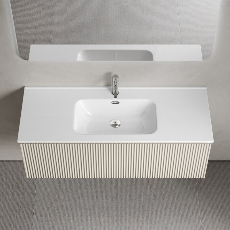 Тумба под раковину Sancos SNOB R 1.0, SNR1.0120CE, 120 см, подвесная, Beige Soft