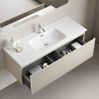 Тумба под раковину Sancos SNOB R 1.0, SNR1.0120CE, 120 см, подвесная, Beige Soft
