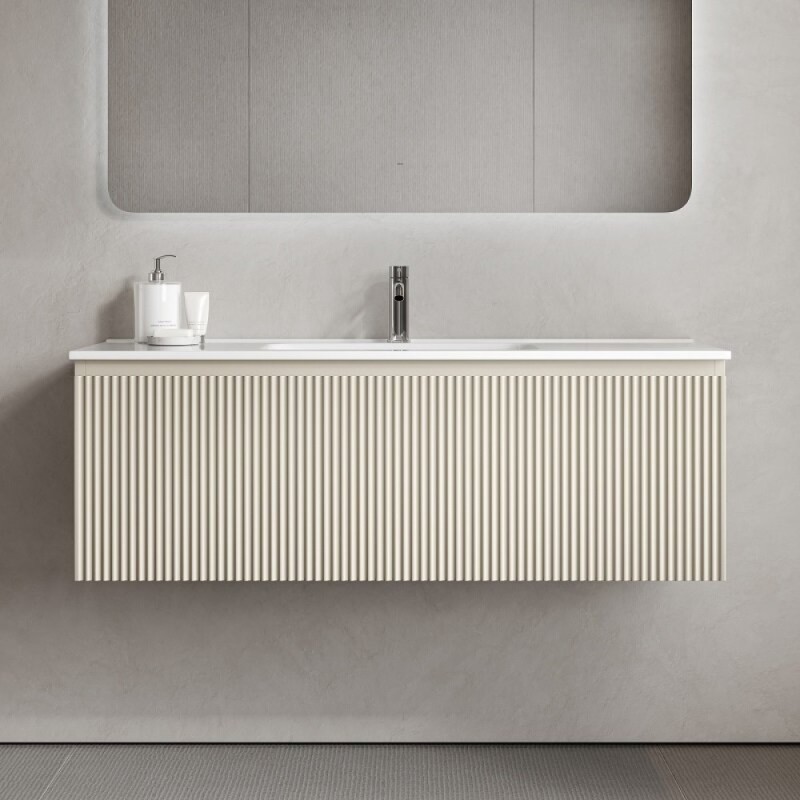 Тумба под раковину Sancos SNOB R 1.0, SNR1.0120CE, 120 см, подвесная, Beige Soft