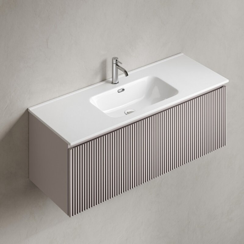 Тумба под раковину Sancos SNOB R 1.0, SNR1.0120SM, 120 см, подвесная, Doha Soft