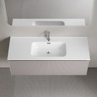 Тумба под раковину Sancos SNOB R 1.0, SNR1.0120SM, 120 см, подвесная, Doha Soft