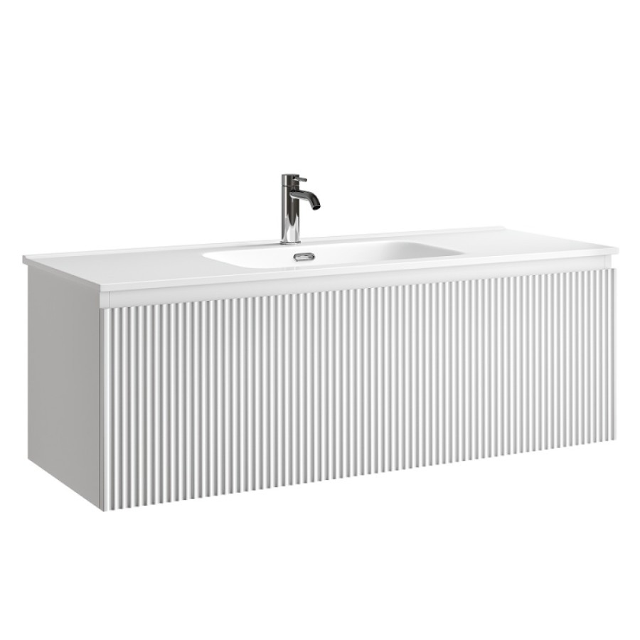 Тумба под раковину Sancos SNOB R 1.0, SNR1.0120W, 120 см, подвесная, Bianco