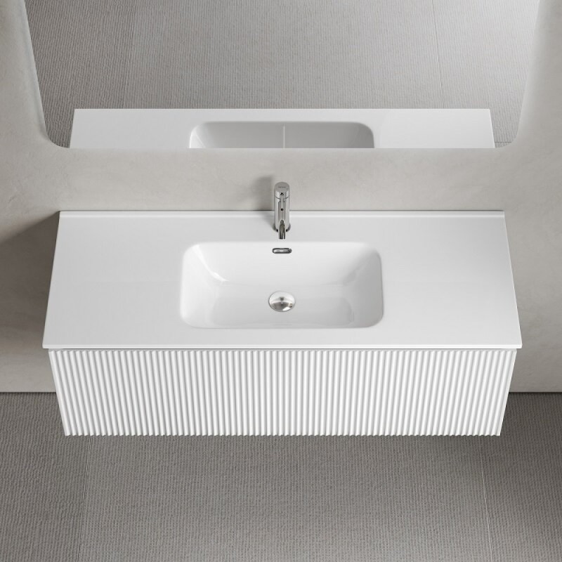 Тумба под раковину Sancos SNOB R 1.0, SNR1.0120W, 120 см, подвесная, Bianco