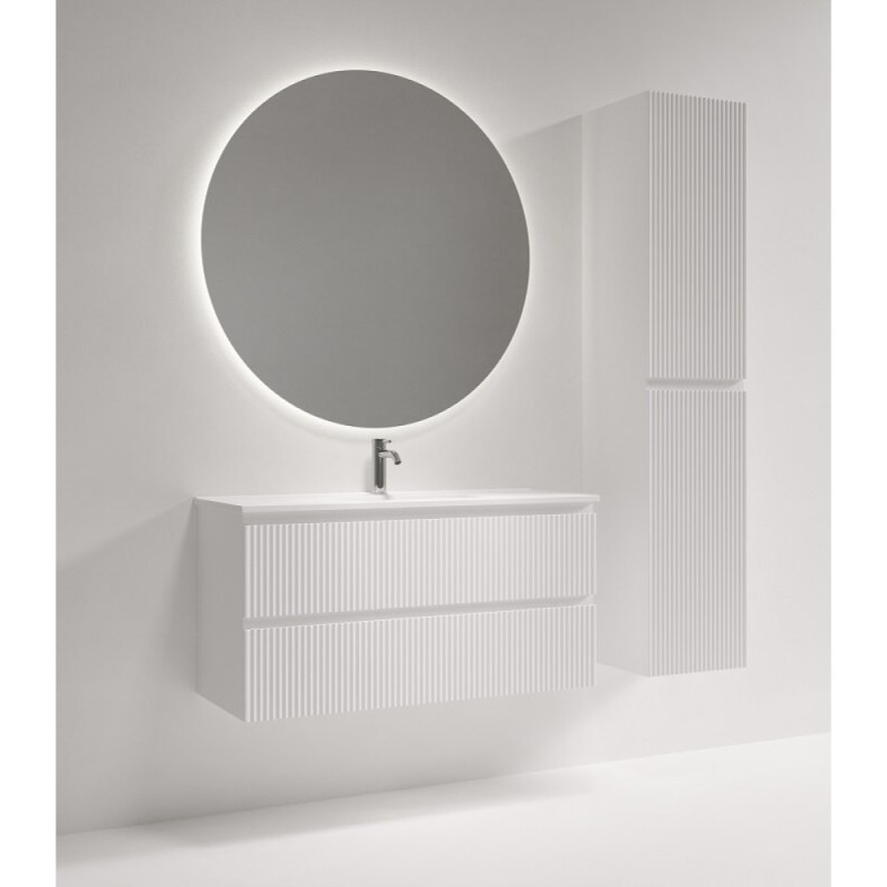 Тумба под раковину Sancos Snob R SNR100/39W, 100 см, подвесная, Bianco