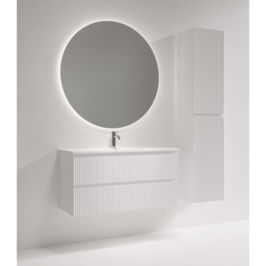 Тумба под раковину Sancos Snob R SNR100/39W, 100 см, подвесная, Bianco