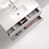 Тумба под раковину Sancos Snob R SNR100/39W, 100 см, подвесная, Bianco