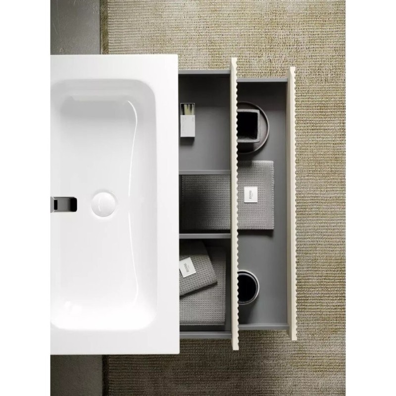 Тумба под раковину Sancos Snob R 100 см подвесная, Beige Soft, SNR100CE