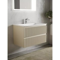 Тумба под раковину Sancos Snob R 100 см подвесная, Beige Soft, SNR100CE