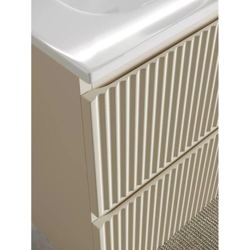 Тумба под раковину Sancos Snob R 100 см подвесная, Beige Soft, SNR100CE