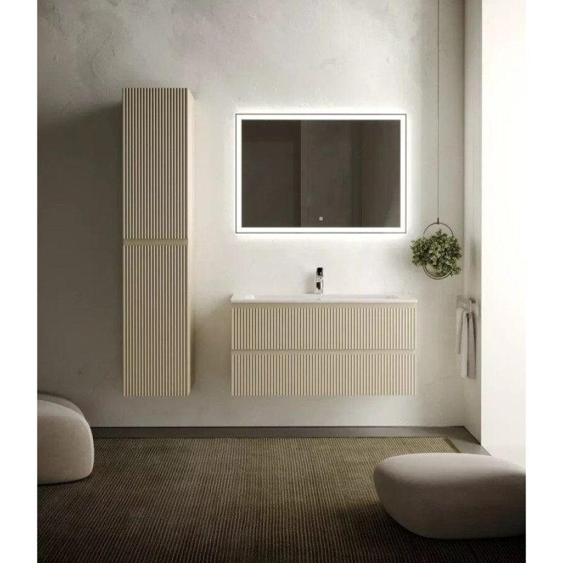 Тумба под раковину Sancos Snob R 100 см подвесная, Beige Soft, SNR100CE