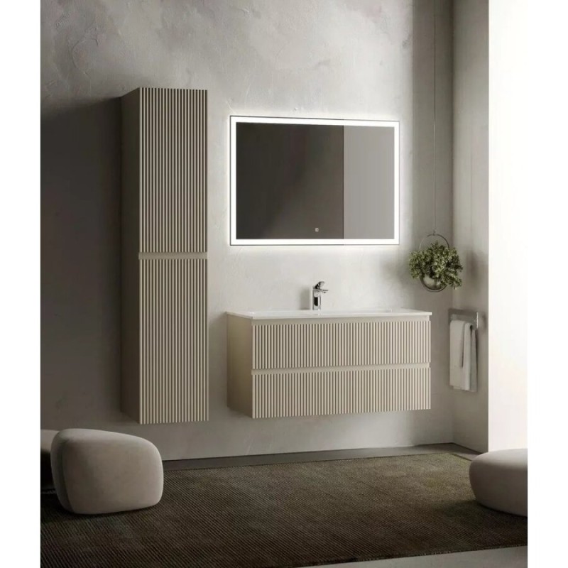 Тумба под раковину Sancos Snob R 100 см подвесная, Beige Soft, SNR100CE