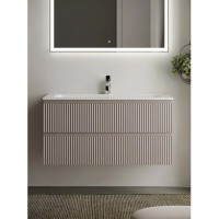 Тумба под раковину Sancos Snob R 100 см подвесная, Doha Soft, SNR100SM