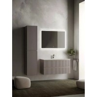 Тумба под раковину Sancos Snob R 100 см подвесная, Doha Soft, SNR100SM