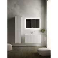 Тумба под раковину Sancos Snob R 100 см подвесная, Bianco, SNR100W