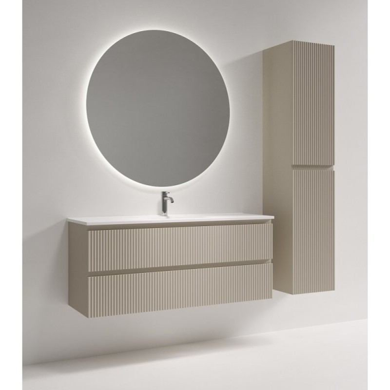 Тумба под раковину Sancos Snob R SNR120/39CE, 120 см, подвесная, Beige Soft