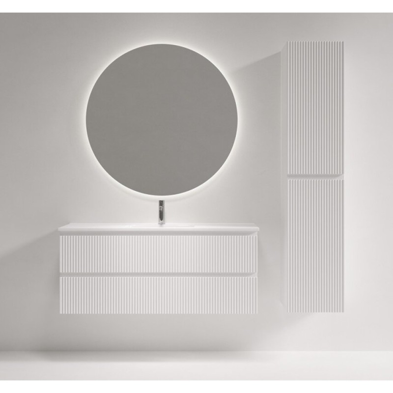 Тумба под раковину Sancos Snob R SNR120/39W, 120 см, подвесная, Bianco