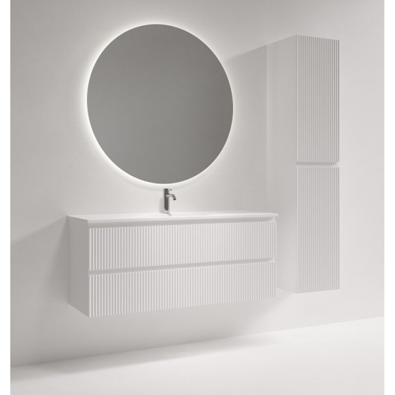 Тумба под раковину Sancos Snob R SNR120/39W, 120 см, подвесная, Bianco