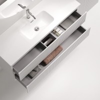 Тумба под раковину Sancos Snob R SNR120/39W, 120 см, подвесная, Bianco