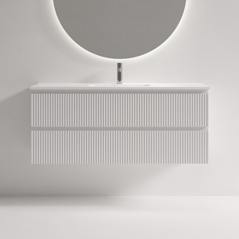 Тумба под раковину Sancos Snob R SNR120/39W, 120 см, подвесная, Bianco