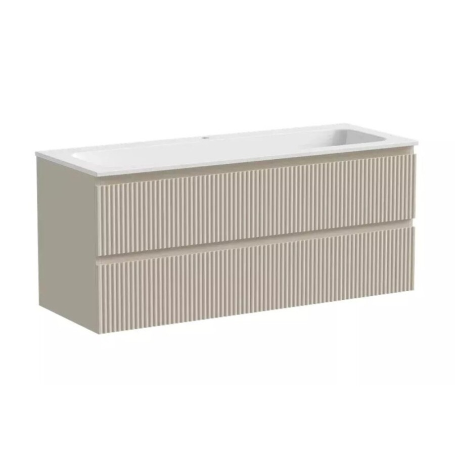 Тумба под раковину Sancos Snob R 120 см подвесная, Beige Soft, SNR120CE