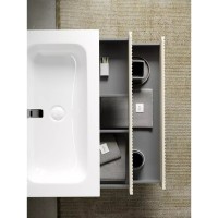 Тумба под раковину Sancos Snob R 120 см подвесная, Beige Soft, SNR120CE