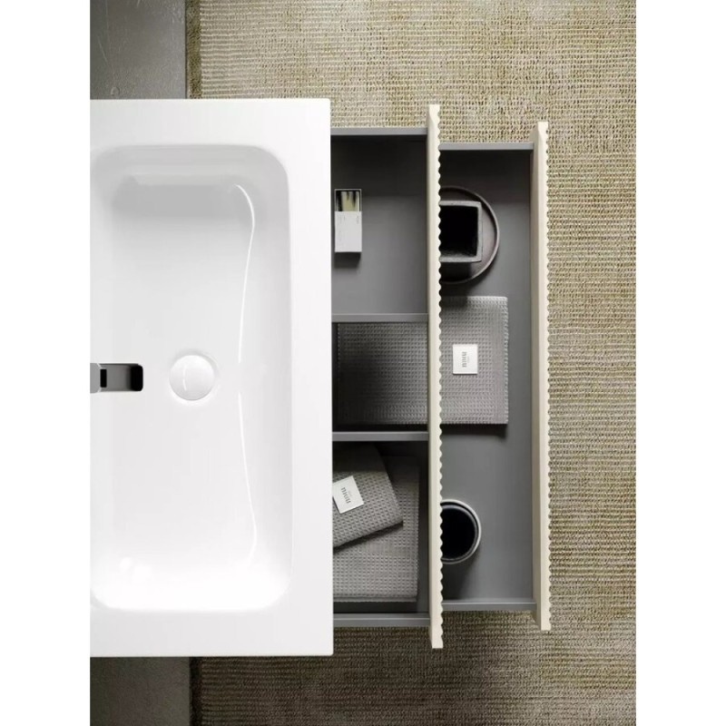 Тумба под раковину Sancos Snob R 120 см подвесная, Beige Soft, SNR120CE