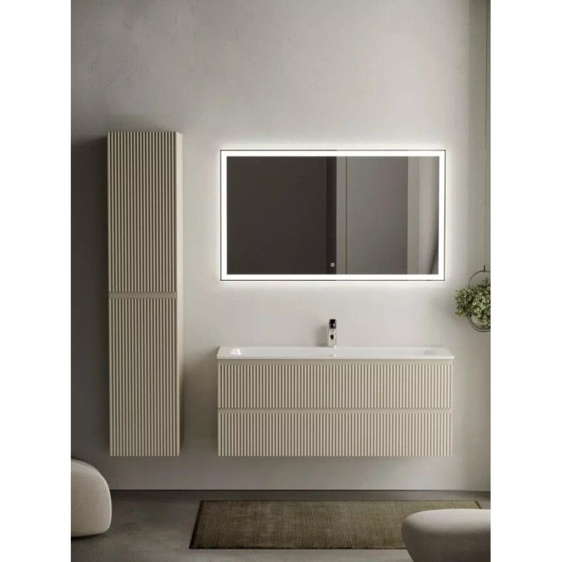 Тумба под раковину Sancos Snob R 120 см подвесная, Beige Soft, SNR120CE